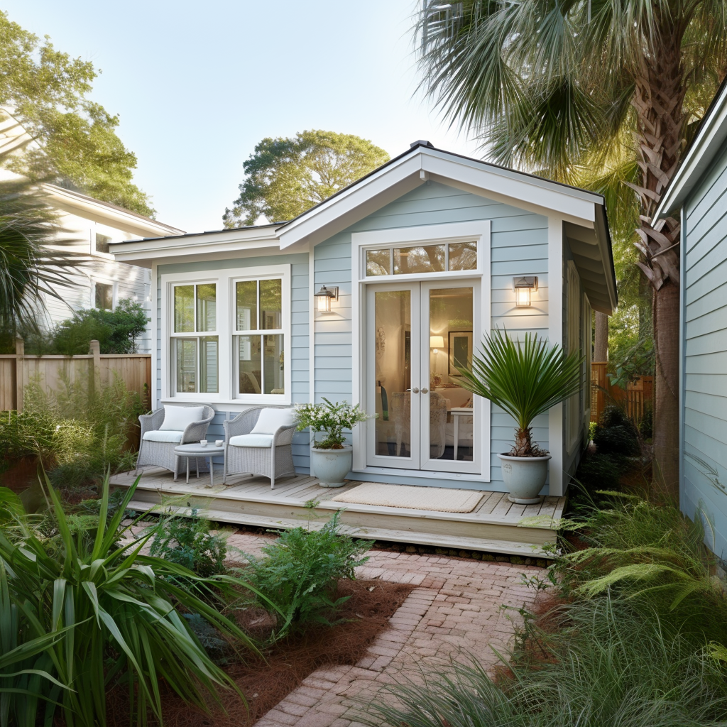 ss322. Accessory dwelling unit for a retired person in a small 1834f389 b1ac 4282 993b c9f113948cfc