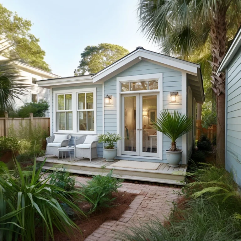 Accessory dwelling unit for a retired person in a small