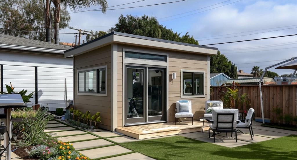 goshentinyhomes color photo of outdoor small detached office ac d85215e3 dfac 4088 81d3 c9fa2fe6500f e1713830012840
