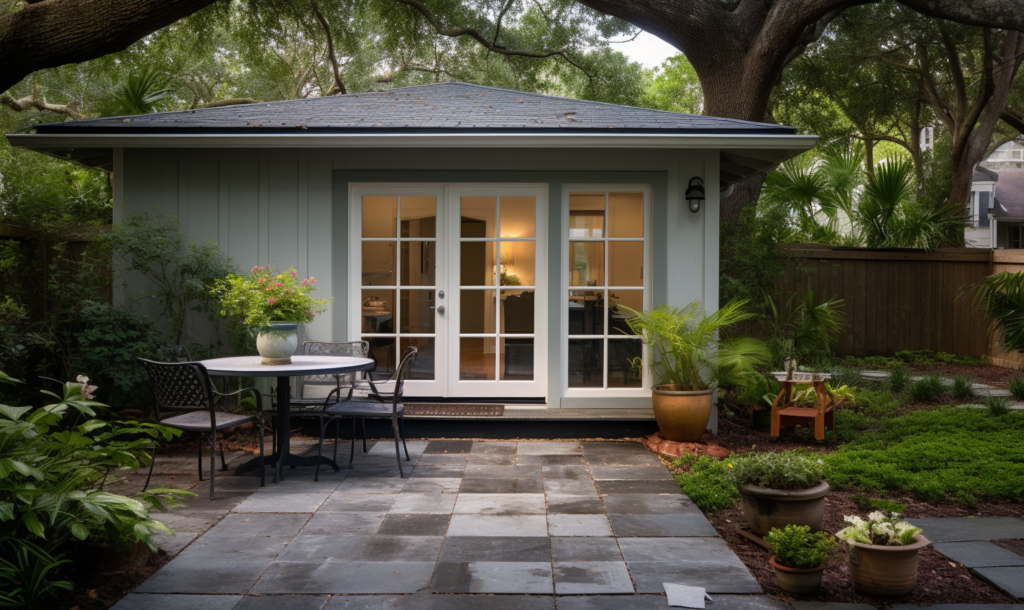 ss322. Accessory dwelling unit for retired person in a small ba f45abcdc fb01 43fb b233 c32ac956ffd7