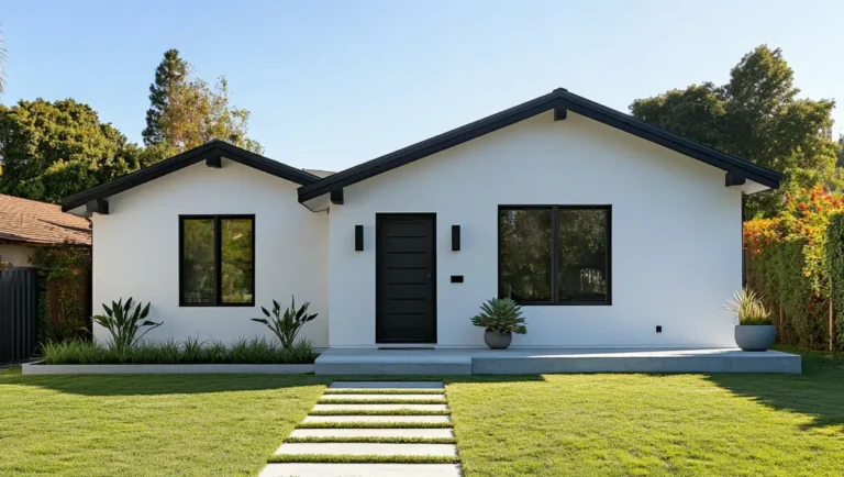 Exterior view of the D-1125 detached ADU by Goshen Tiny Homes