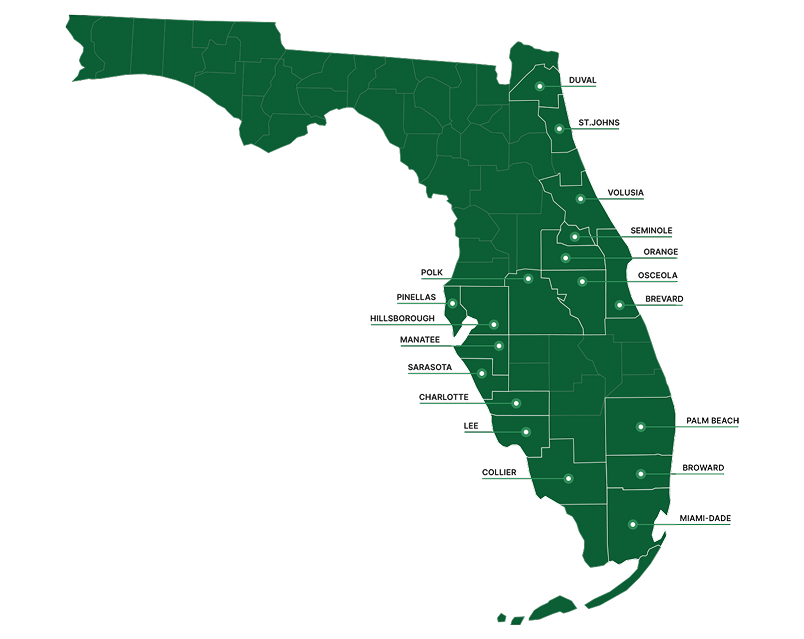 Cities map