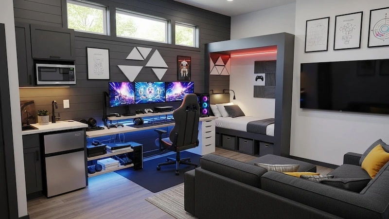 Gamer Tiny House | Goshen Tiny Homes