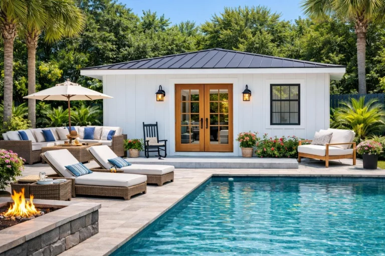Goshen Tiny Homes Accessory Dwelling Unit Builder in Florida Poolhouse